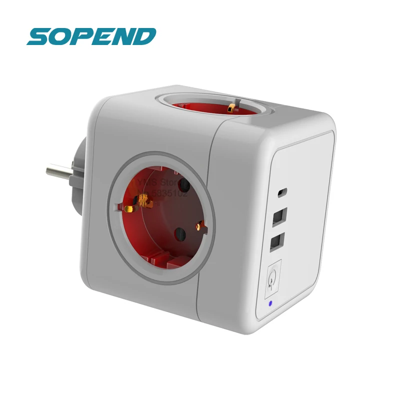 Sopend Мощность пропилен каучука прокладки с Электрический usb зарядник