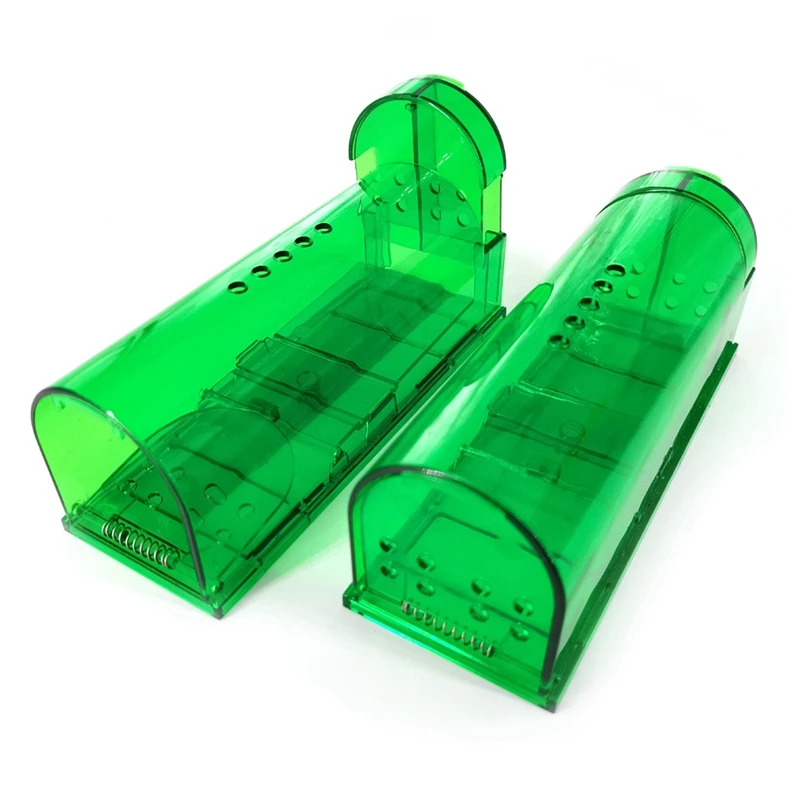 

2Pcs Mouse Cage Mousetrap, Mouse Trap, Indoor And Outdoor Mousetrap, Reusable Mousetrap