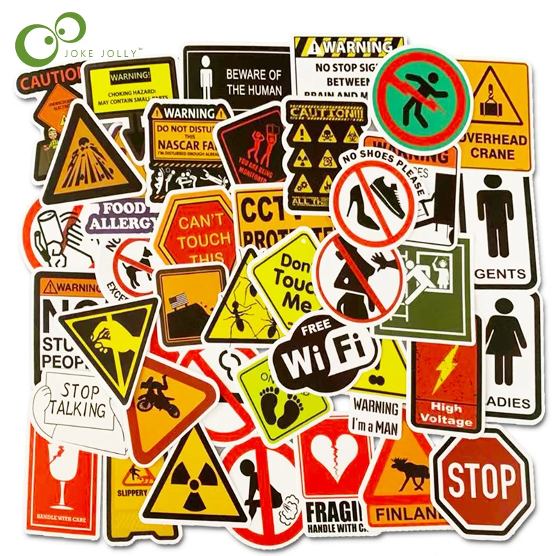 Предупреждение ющий стикер s предупреждающий сигнал об опасности