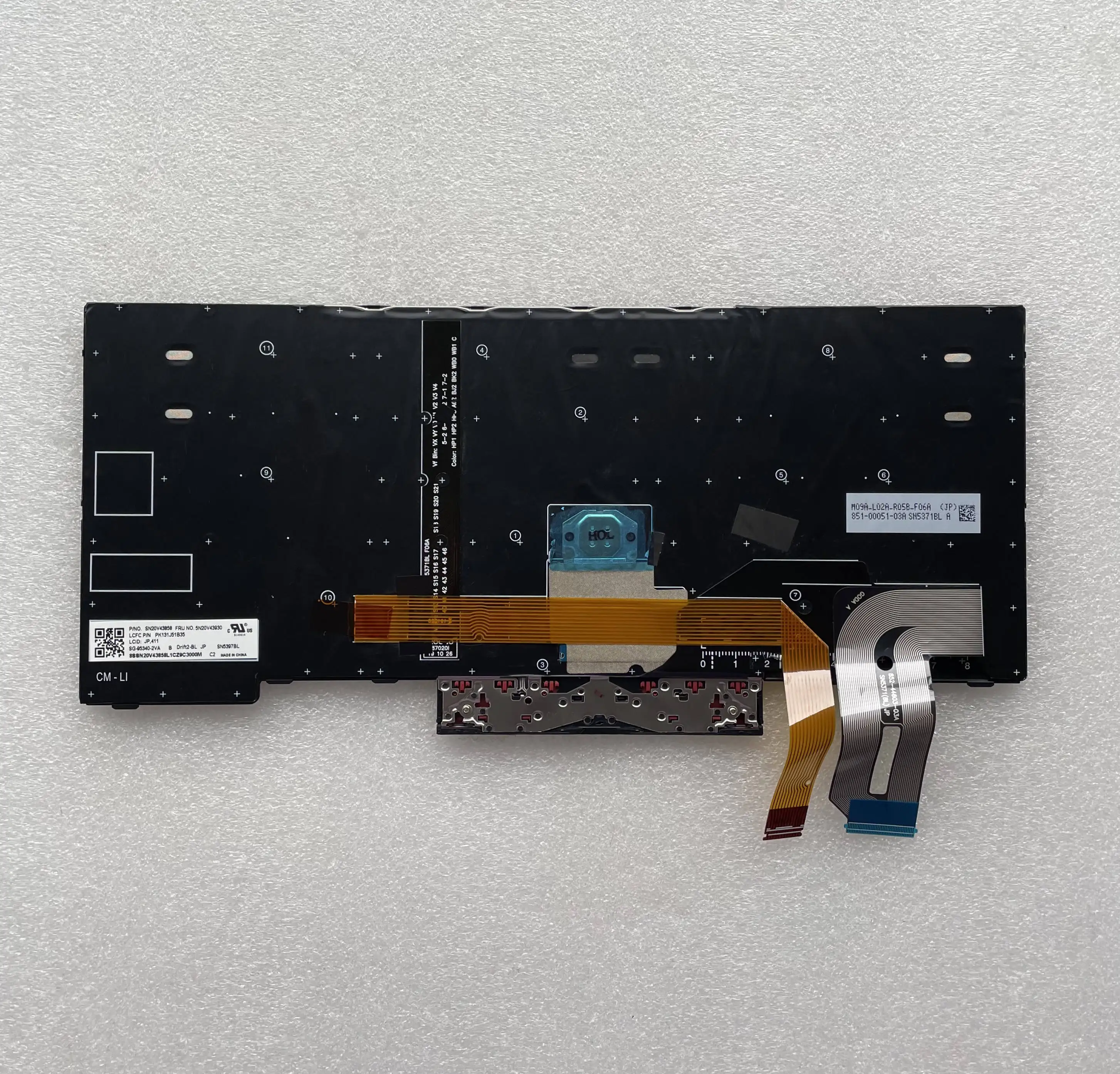 Клавиатура для ноутбука Lenovo Thinkpad E480 E490 R480 R490 L490 клавиатура с подсветкой черная