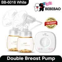 Breast Pumps Electric - Rechargeable Milk Pump with 4 Modes & 6 Levels - Quiet Portable Breastfeeding Pump for Travel & Home