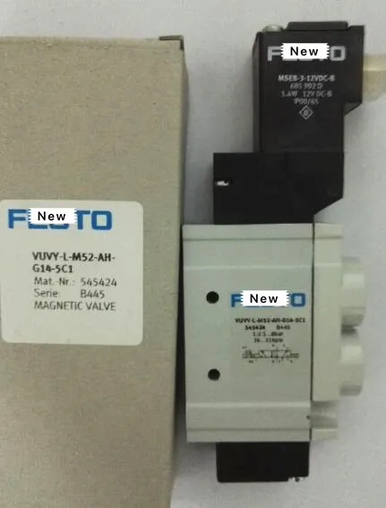 

VUVY-L-M52-AH-G14-5C1 545424 solenoid valves body without Coil free shipping