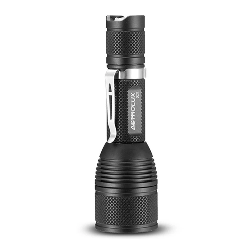 

Astrolux S2 XPL-HI 1300LM 18650 Tactiacl светодиодный фонарик IPX8 Водонепроницаемый компактный мини-фонарь, прожекторы, аварийная лампа