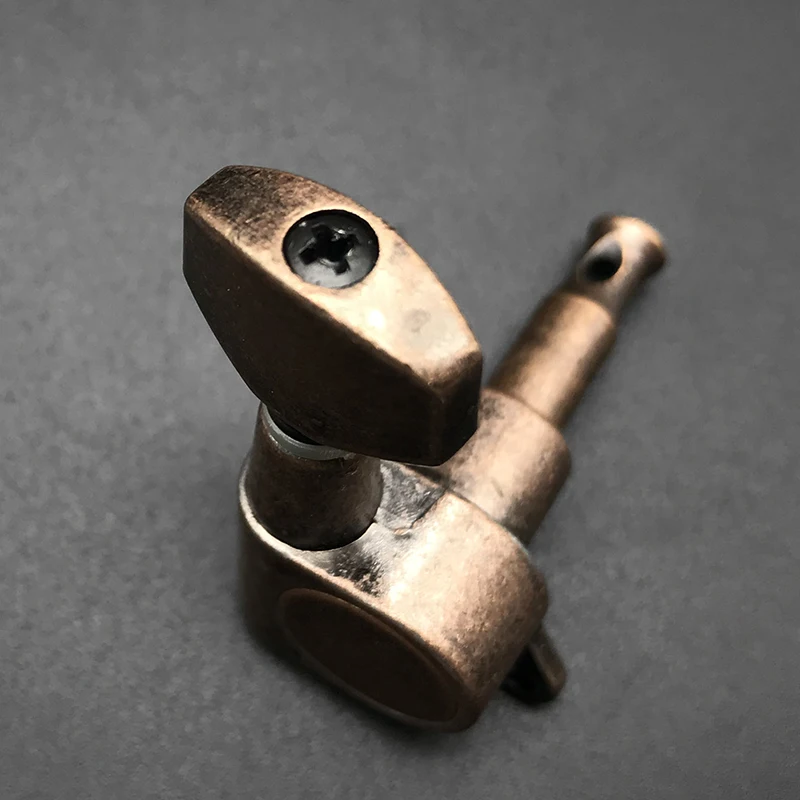 Винтажный стиль бронзовые колышки для тюнинга гитары Niko блокировочные тюнеры