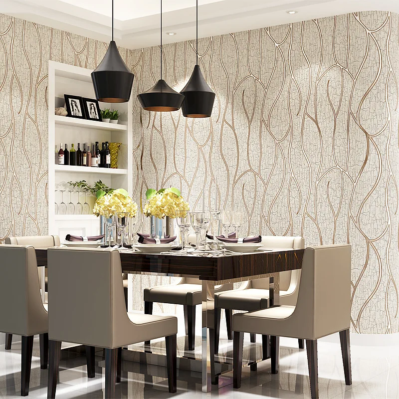 

Simple modern 3D striped deerskin velvet living room TV background wallpaper bedroom sofa background non-woven cloth wallpaper