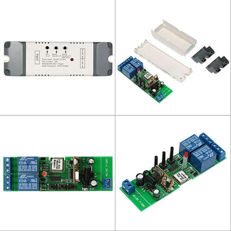 EWeLink 1CH/2CH умный беспроводной модуль переключения для таймера + 433 МГц RF Controller