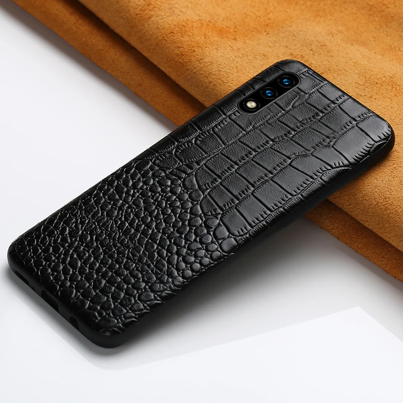 Чехол из натуральной кожи для Huawei Honor 8X, 9X, 10, 20i, 20 Pro, 360, P30, P20 Pro, mate 20 pro, Mate 30 Lite, y9