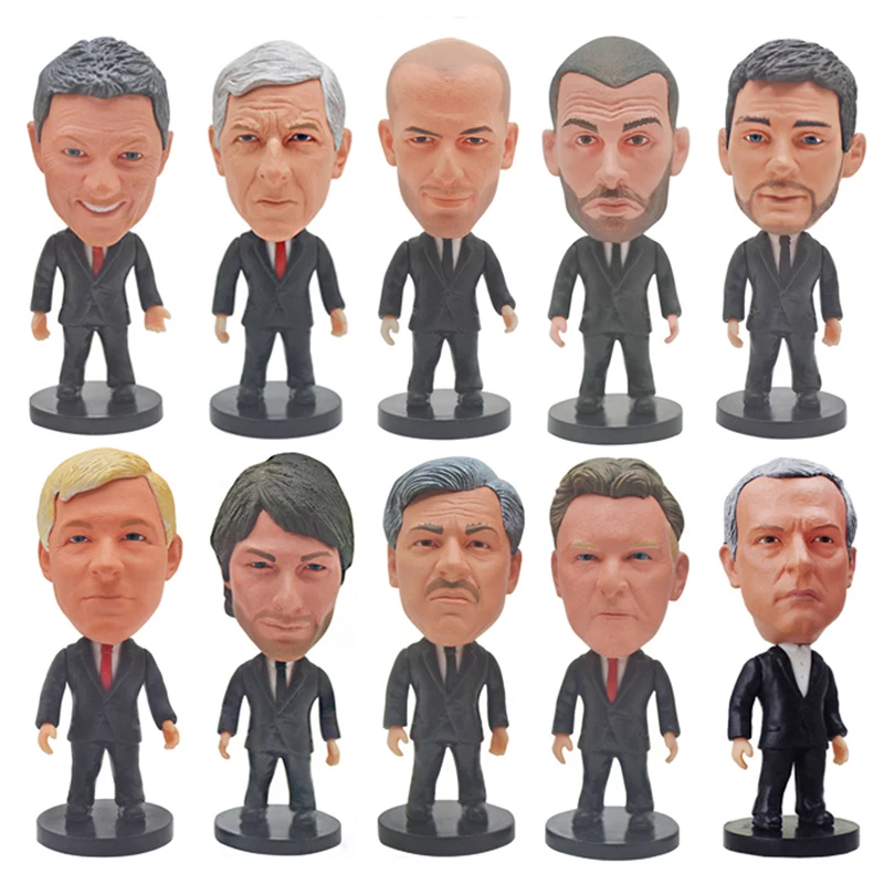 

2020 Soccer Star Player Lovely Action Figure Head Coach Doll Fans Souvenir Gift