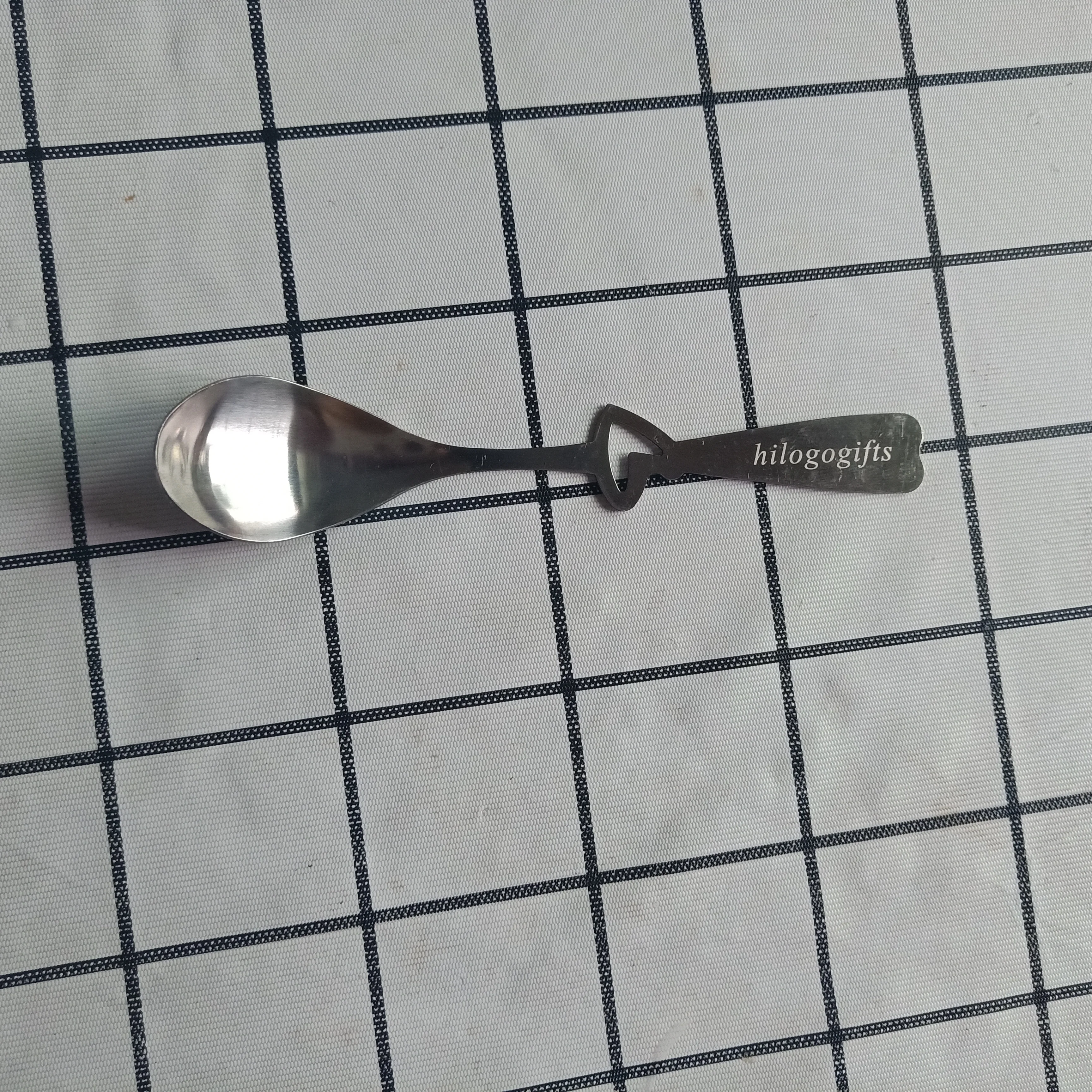 Ваши логотипы Бесплатны для гравировки на классических длинных кофейных ложек 50