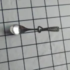 Ваши логотипы Бесплатны для гравировки на классических длинных кофейных ложек 50 шт. подвесных ложек под заказ с именемадресом логотипа моего кафе