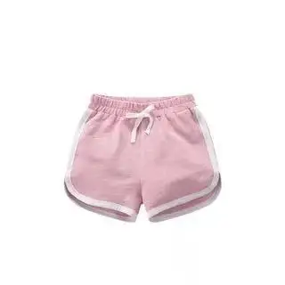 

2021 Summer Baby Boys Short Cotton Children Pants Korean Kids Beach Short Soft Girls Short