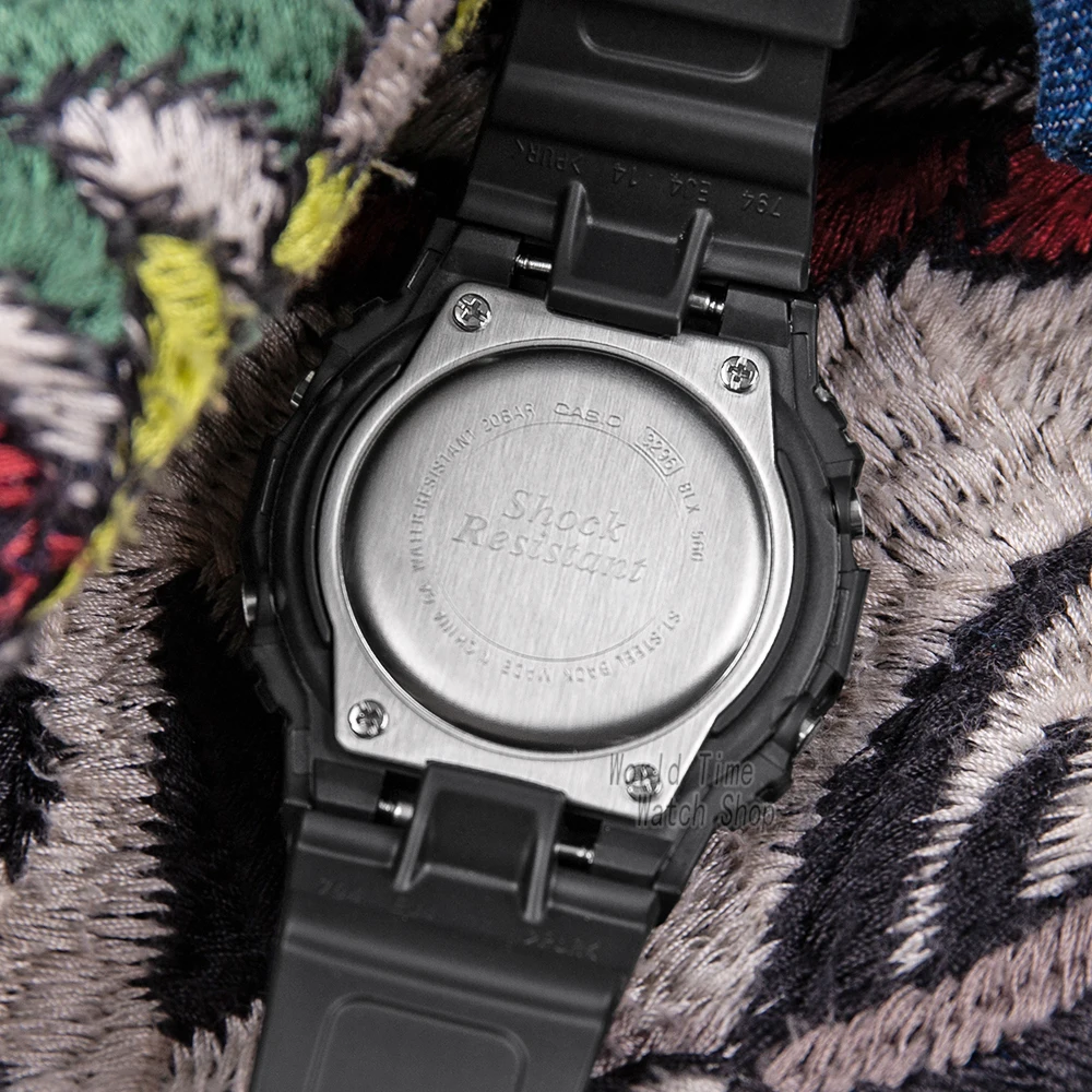 Часы женские Casio g shock водонепроницаемые светодиодные цифровые спортивные