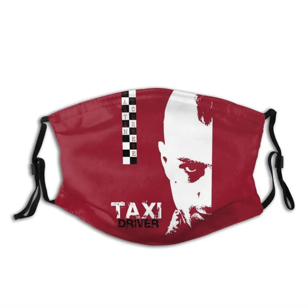 

Taxi Driver Movie Poster Face Mask With Filter Taxi Driver De Niro Scorsese Movie Film Cinema Filmmaker Films Movies Movie Buff