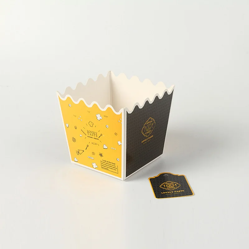 10 шт. бумажный лоток для выпечки хлебное Печенье Кондитерские упаковочные