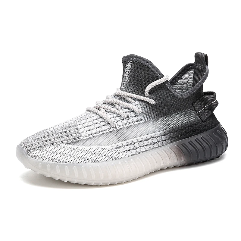 

Легкие мужские кроссовки, дышащие, повседневные, для бега, модные удобные, белые, весна 2021