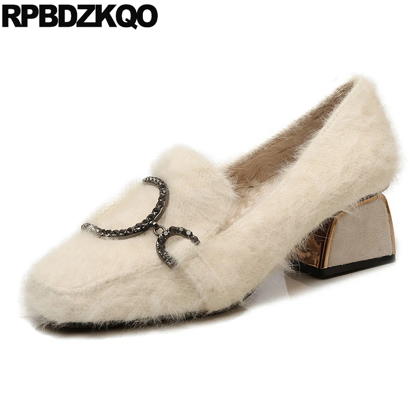 Черные сапоги без шнуровки на толстом 2021 женские туфли лодочки квадратный носок