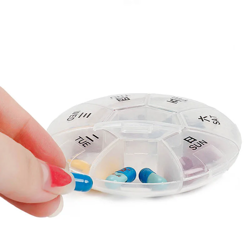 Чехол для телефона с отделением хранения аптечки на неделю 7 дней|Коробки и ящики