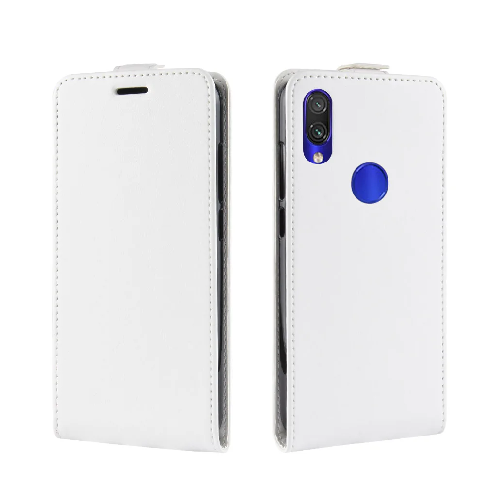 Белый Флип-чехол для Xiao mi PocoPhone F1 mi A3 Red mi Note 8 Pro mi Note 3 4X 5A 5 Plus mi 5X 6X A3 8 mi 5X чехол для телефона из искусственной кожи - Цвет: Белый