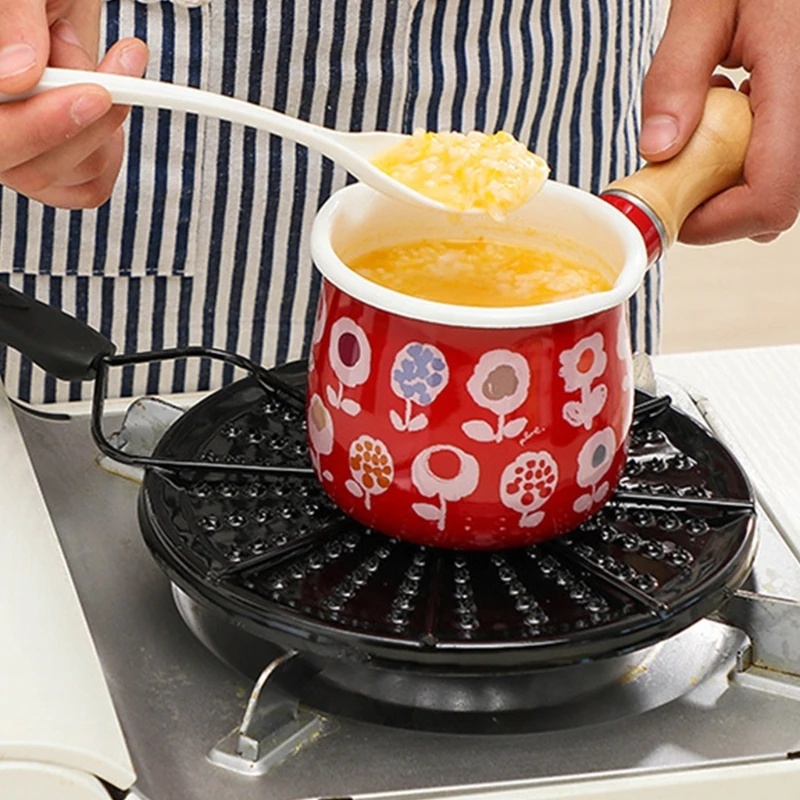 

Home Stove Cooking Heat Conduction Plate Hob Heat Diffuser Simmer Ring Pan Mat