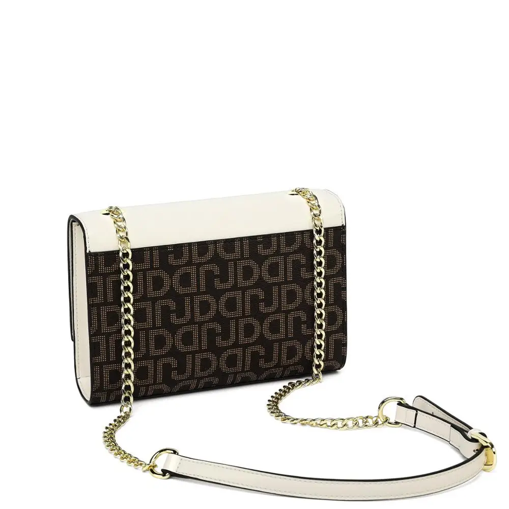 Женская сумка через плечо Meteor Bird белая сумка-мессенджер из ПВХ с цветочным