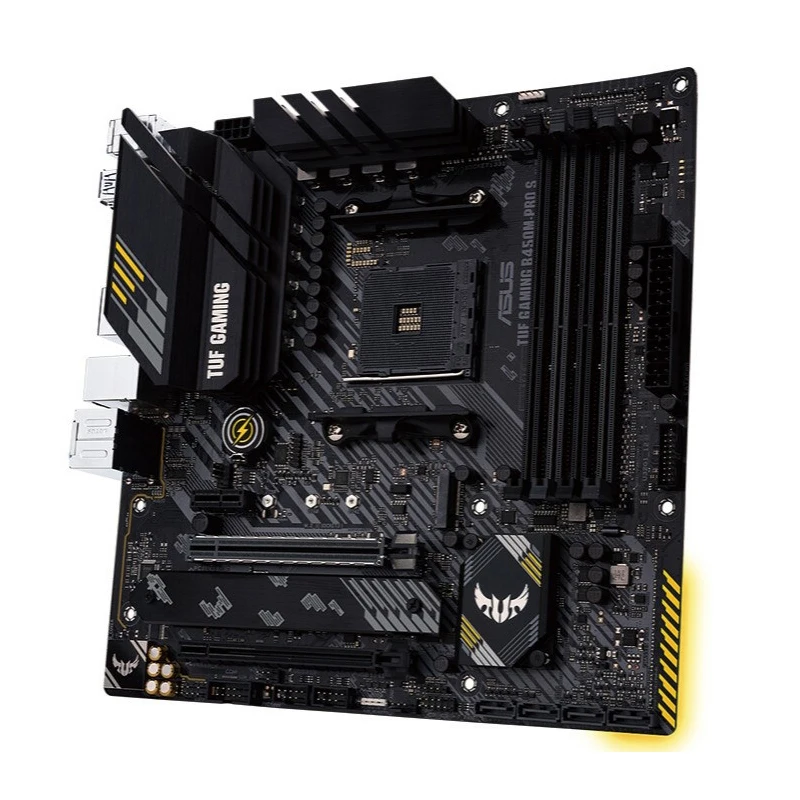 Материнская плата ASUS TUF B450M PRO S в комплекте с процессором Ryzen 5 3600 AM4 DDR4