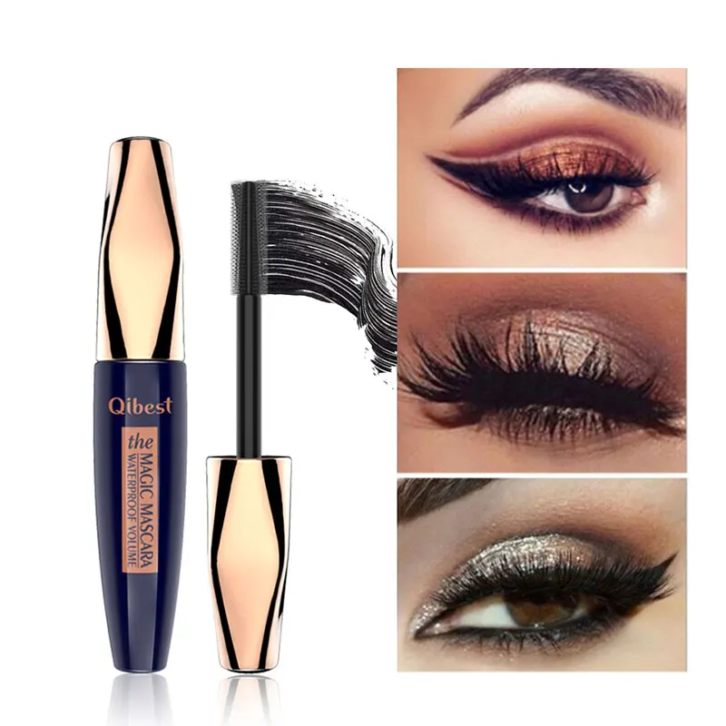 

Natural 4D Lash Mascara with Silicone Brush Head Lengthening and Thick Long Lasting Waterproof Eyelashes Eye Makeup 39g SK88