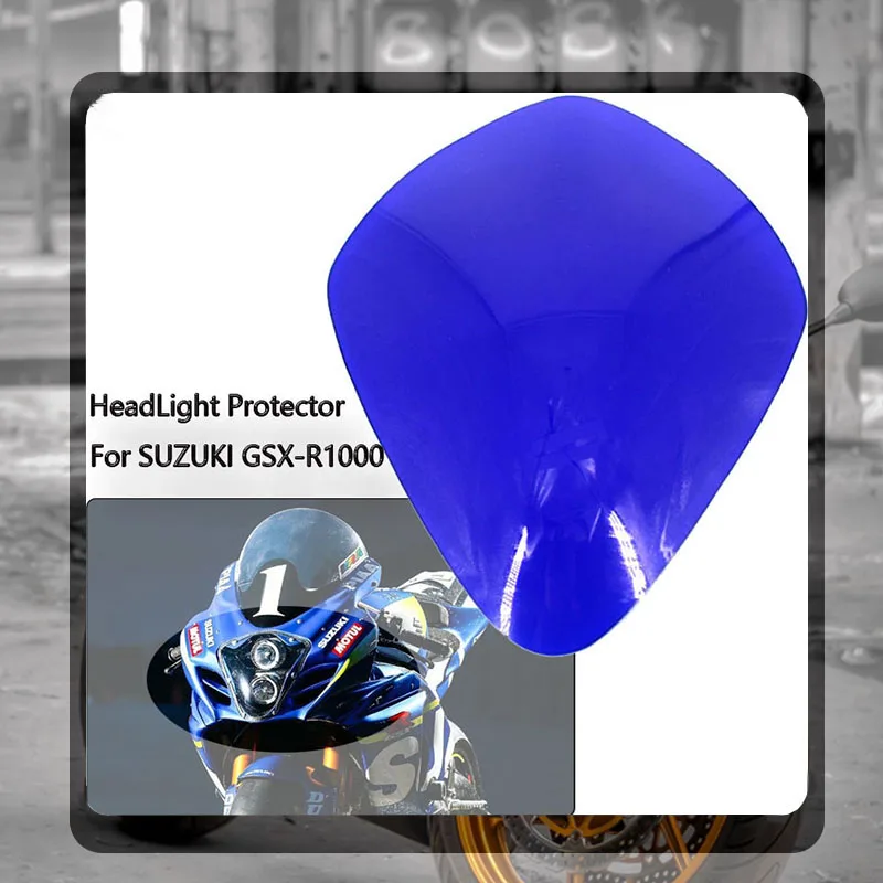 

For SUZUKI GSXR 1000 GSXR1000 2007 2008 Motorcycle Front Headlight Screen Guard Lens Cover Shield Protector