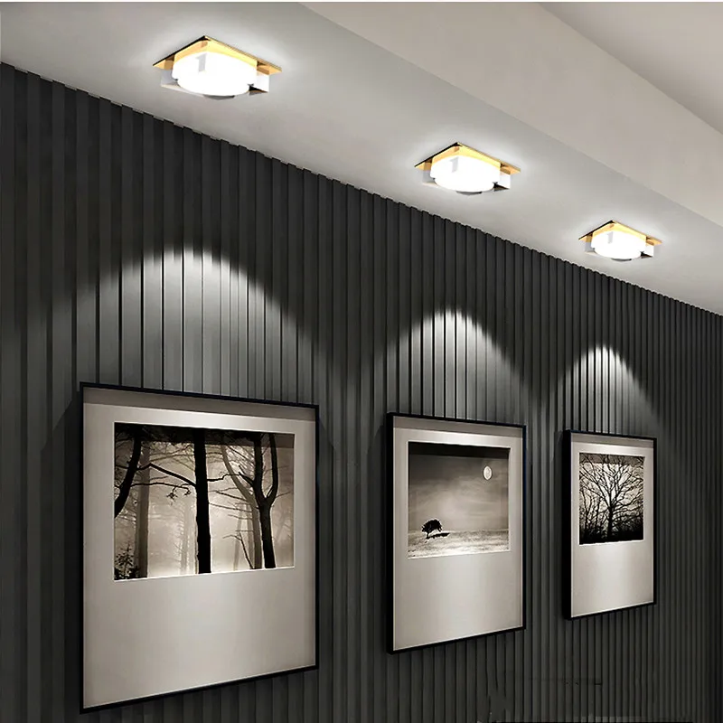 

Роскошный стиль светодиодный светильник 5 Вт 7 Вт приглушаемые Кристальные встраиваемые светильники потолочные точечные светильники спаль...