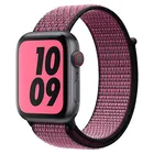 Ремешок Krutoff Nylon для Apple Watch 3840mm (pinkblack) 1