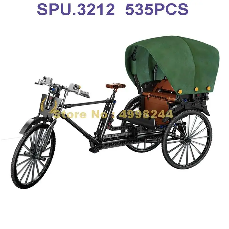 50014 535 шт. винтажные ностальгические строительные блоки | Игрушки и хобби