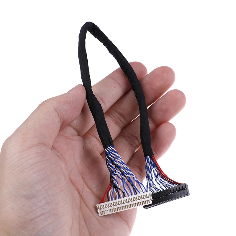 Кабель LVDS 8-битный 30 контактов 2 канала для ЖК-дисплея/светодиодной панели 17 19 22 26