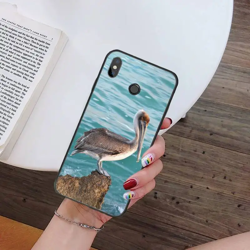 

pelican bird animal Phone Case For Xiaomi Redmi note 7 8 9 t k30 max3 9 s 10 pro lite