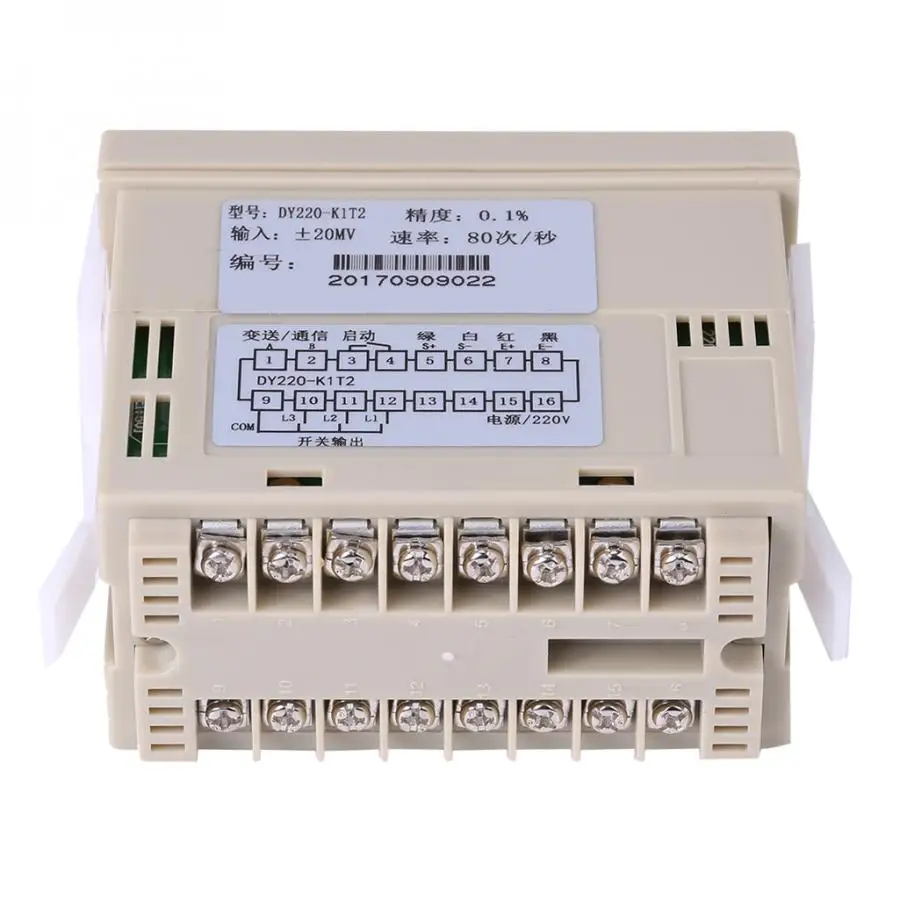 220V Высокая точность взвешивания контроллер Вес индикатор 6-значный цифровой светодиодный Дисплей высокое качество
