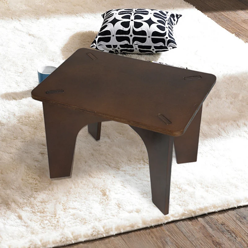 Деревянный ступенчатый табурет в стиле ретро нескользящая детская кухонная