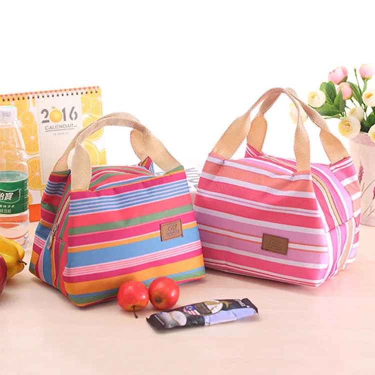 

Travel Oxford Insulated Cooler Thermal Picnic Lunch Bag Waterproof Tote Lunch Bag for Kids Men Women Food Picnic Handbag