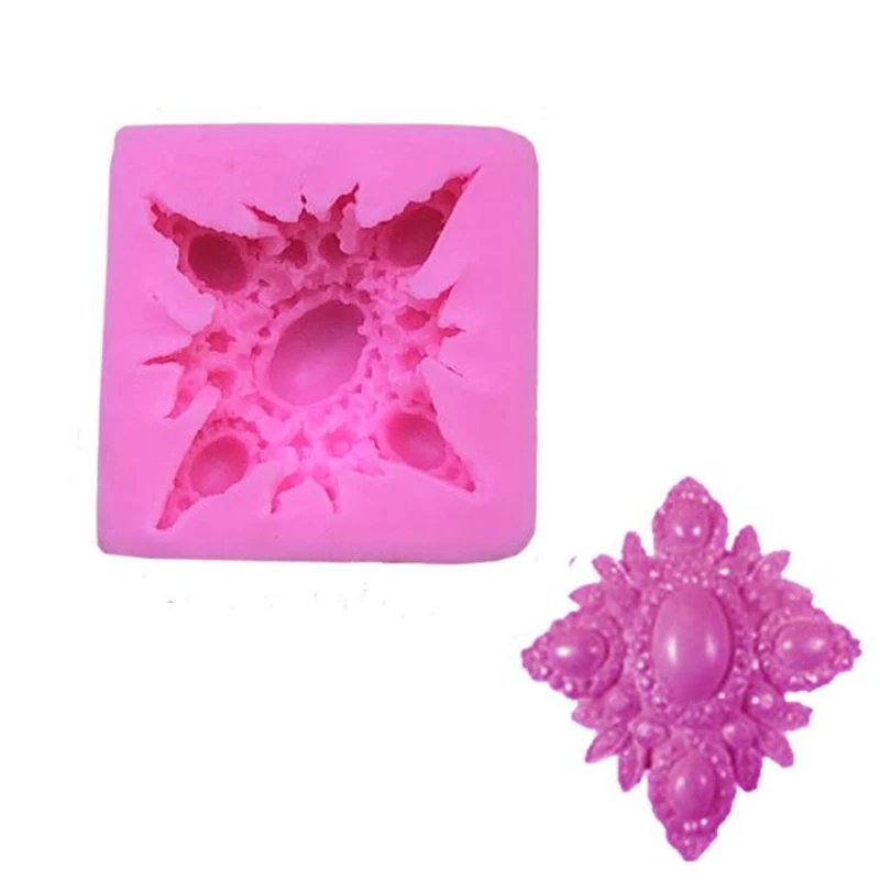 3D Силиконовая форма Сделай Сам драгоценный камень/Ангел для торта шоколадный