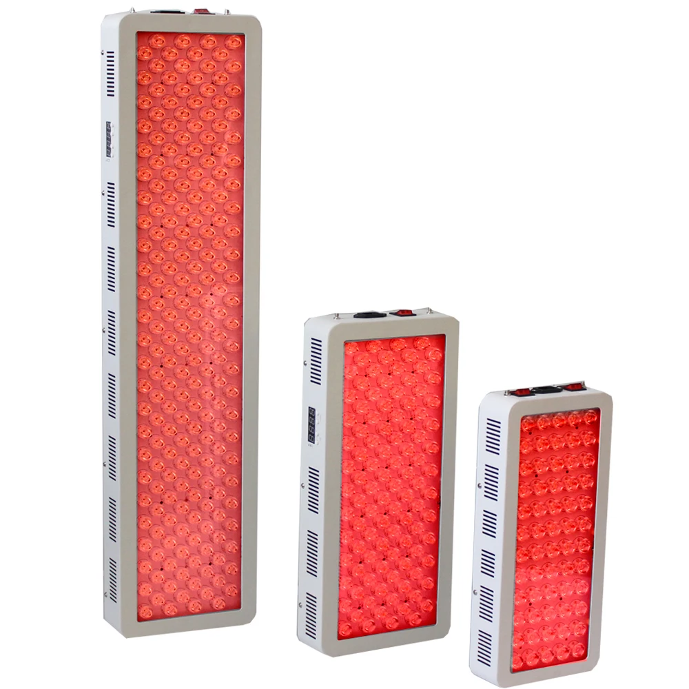 

300W 500W 1000W Full Body Red Light Therapy Panel 660nm NIR 850nm LED Therapy Machine With Timer For Pain Relief Heat Treatment