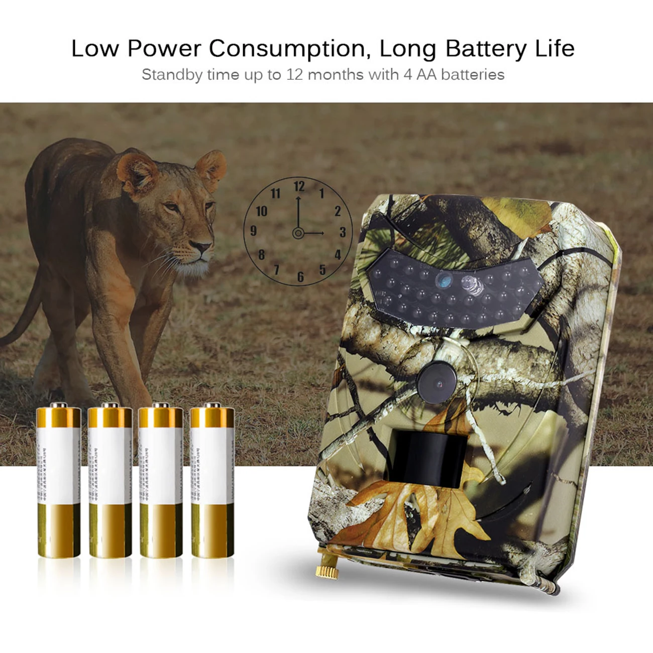 

Mini Camera Outdoor Tracking Equipment Farm Monitoring Camera 1080P HD Wild Animal Detector Trail Infrared Sensor Hunting Camera