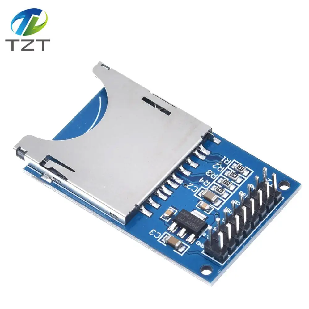 Модуль чтения и записи TZT для смарт-электроники модуль SD-карты считыватель