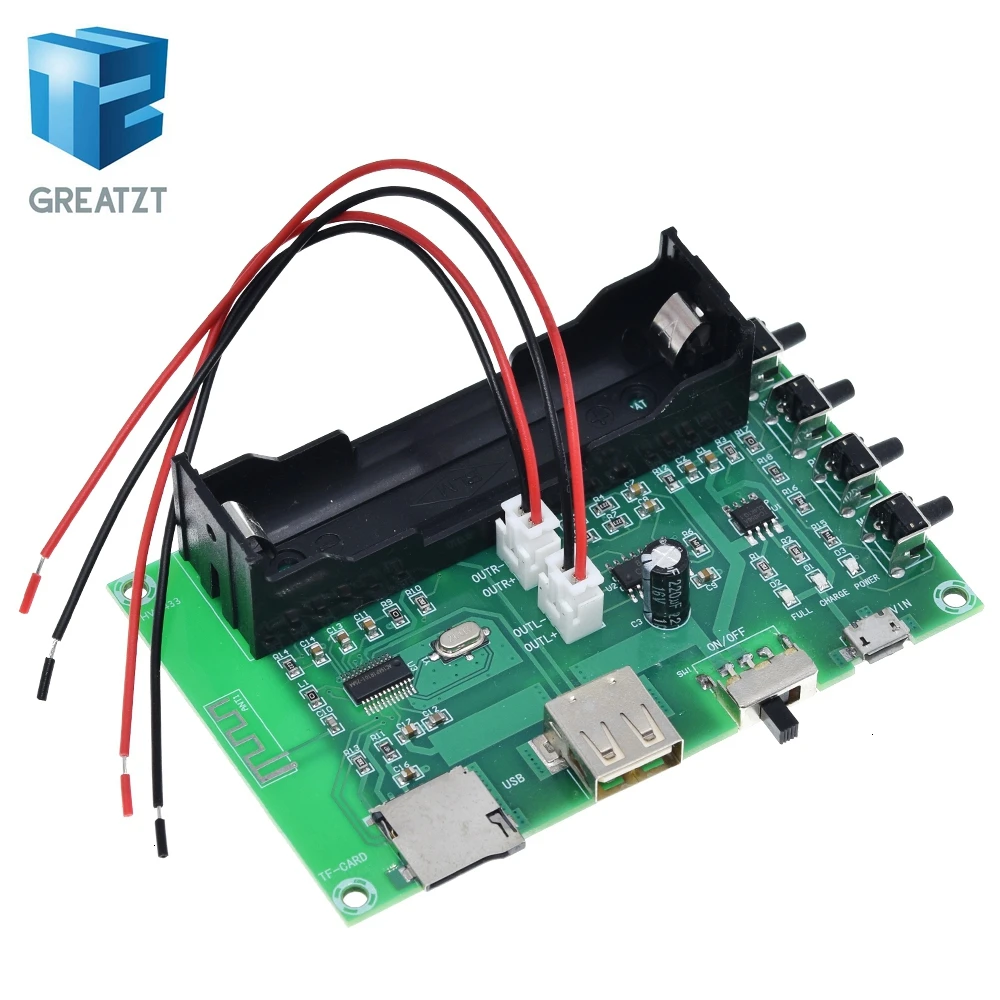 XH-A150 PAM8403 Bluetooth усилитель аудио доска для рисования 5 Вт * 2 литиевых Батарея пение