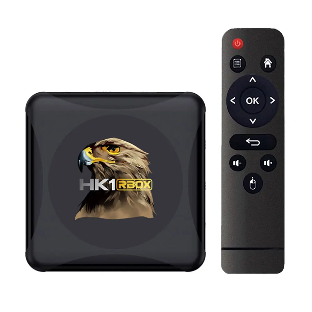 ТВ приставка Hk1 Rbox R1 Mini Rk3318 4 Гб + 32 ГБ Android 10 0 Hd сетевой плеер для Smart Tv|ТВ-приставки и