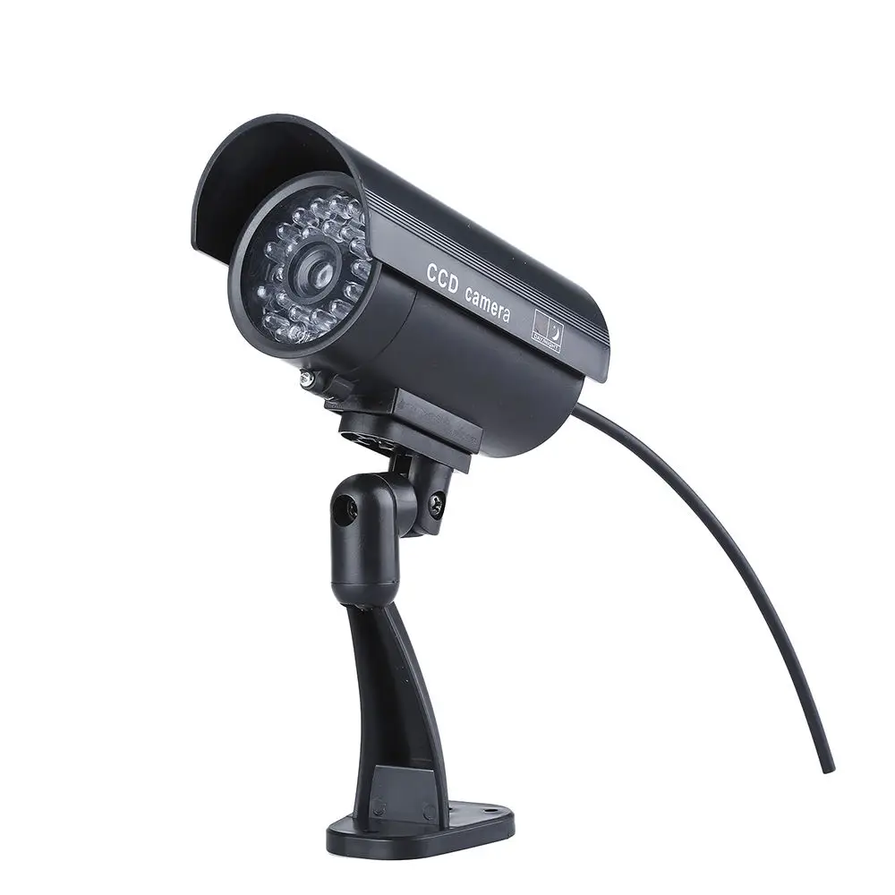 Поддельная Крытый видеонаблюдения качество Камера мигает w/светодиодный ночной
