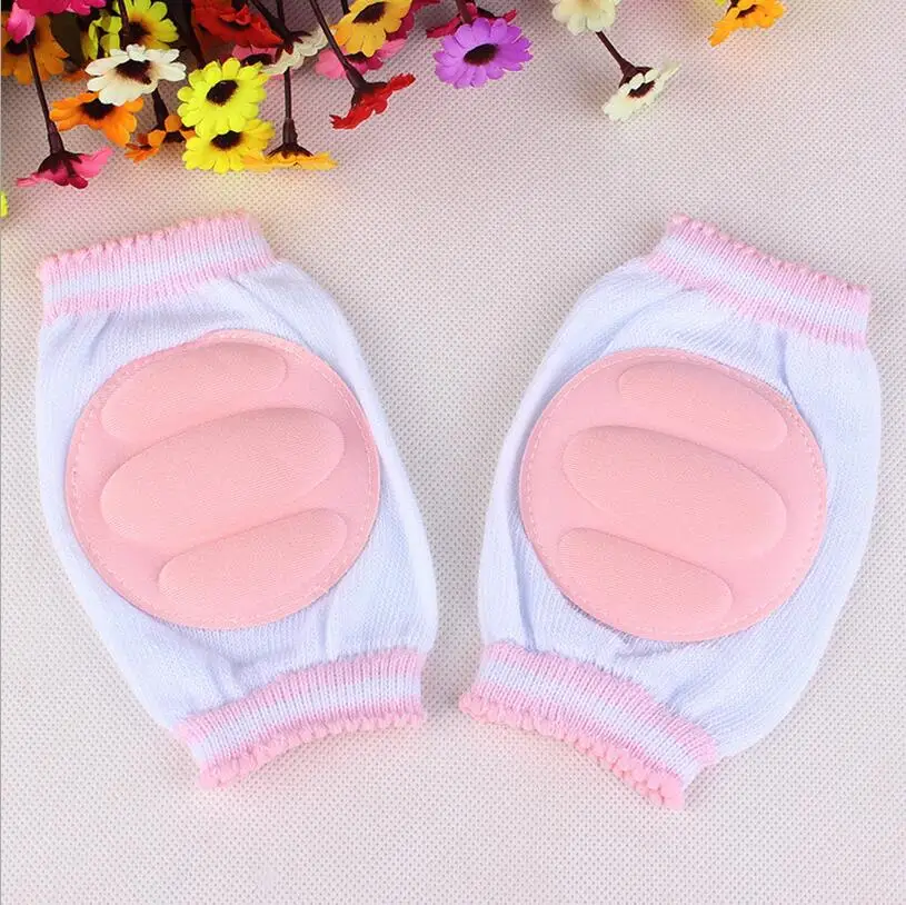 

1 Pair Kids Safety Crawling elbow kneepad cushion Toddlers Baby Girls Boys Knee Pads Protector Safety Mesh Infant leg warmer