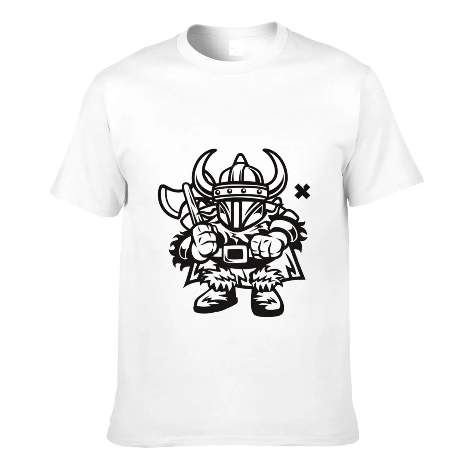 

Men's hot sale T-shirt printing personality short-sleeved breathable short-sleeved 100% cotton T-shirt