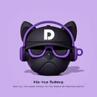 Чехол с музыкальным бульдогом для Apple AirPods 1 2 Pro Cool Rock Dog, мягкий силиконовый чехол для беспроводных Bluetooth наушников Airpods Pro
