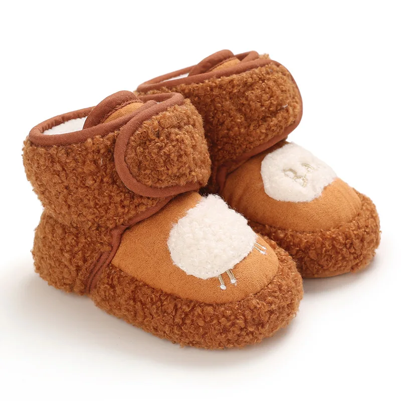 

Newborn Baby Socks Shoes Boy Girl Toddler First Walkers Booties Cotton Anti-Slip Warm Infant 6Kinds B252 TX02