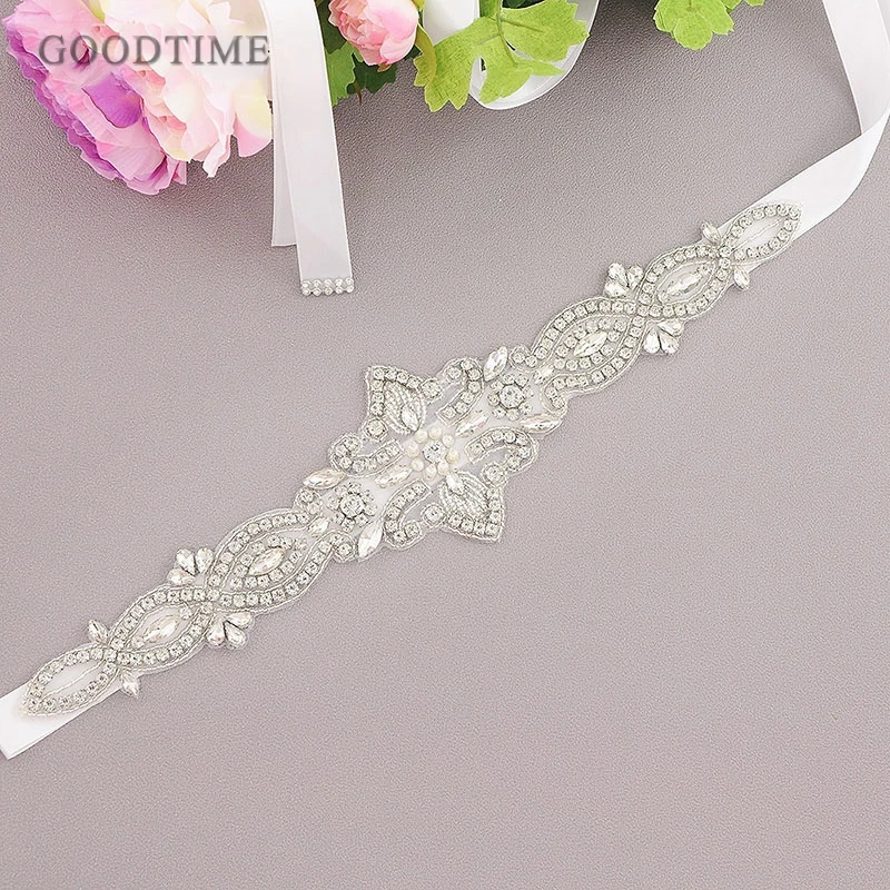 Благородный ремень стразы серебряный пояс с кристаллами и бусинами блестящий