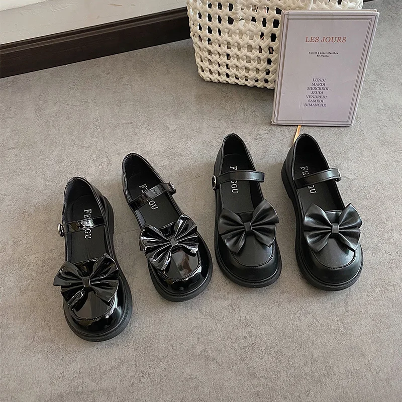 

Shoes Woman 2021 Round Toe Modis All-Match Shallow Mouth Bow-Knot Casual Female Sneakers Oxfords Flats New Cute Butterfly Summer