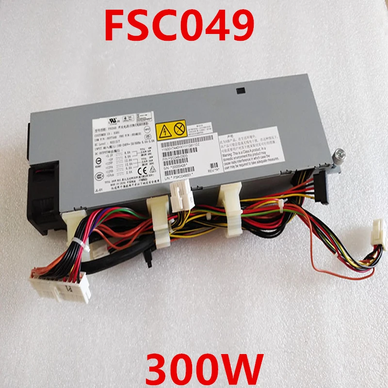 Новый оригинальный блок питания для Lenovo IBM 1U X3250 M5 300 Вт FSC049 00Y7440 00AM101