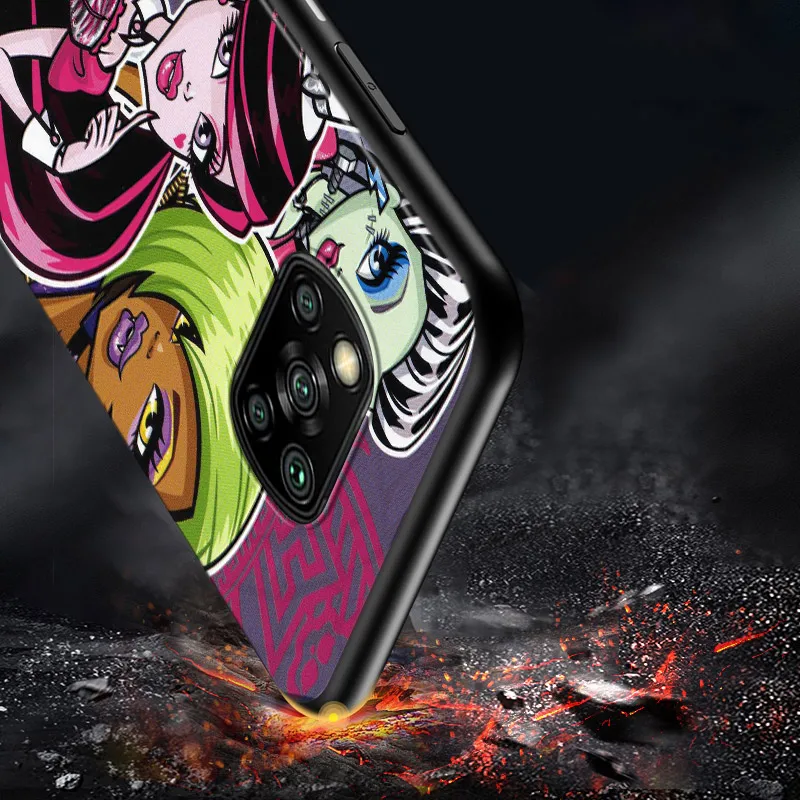 

Monsters High For Xiaomi Poco X3 NFC M2 X2 F2 C3 M3 F1 Pro Mi Play Mix 3 A3 CC9E A2 A1 6 5 Lite Phone Case